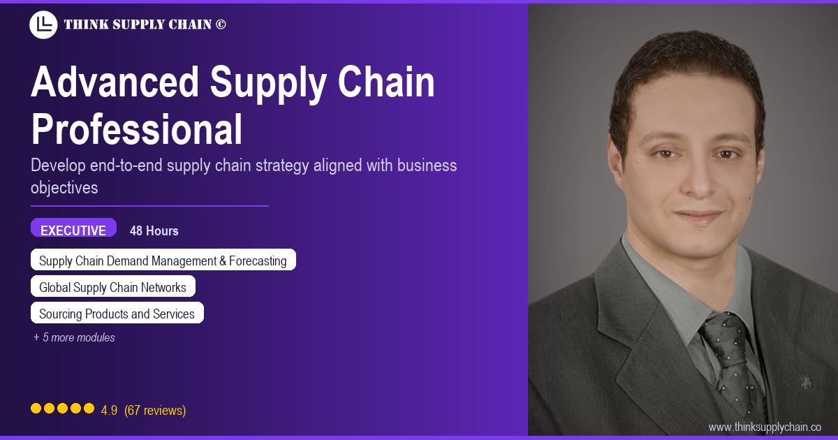 Advanced Supply Chain Professional